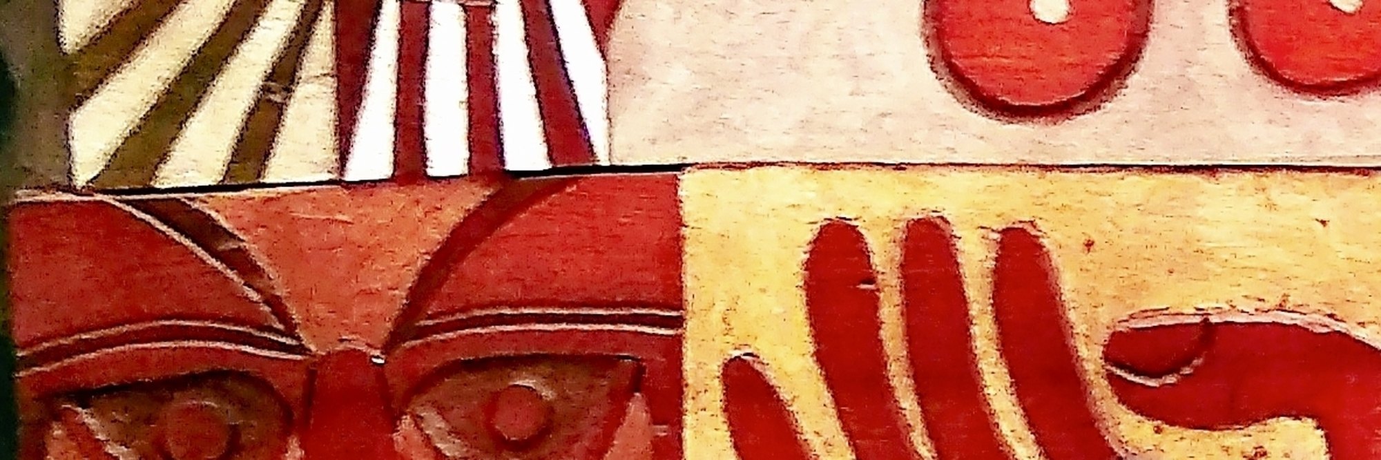 Detalle de la talla y el color de «Homenaje (Guayasamín)»